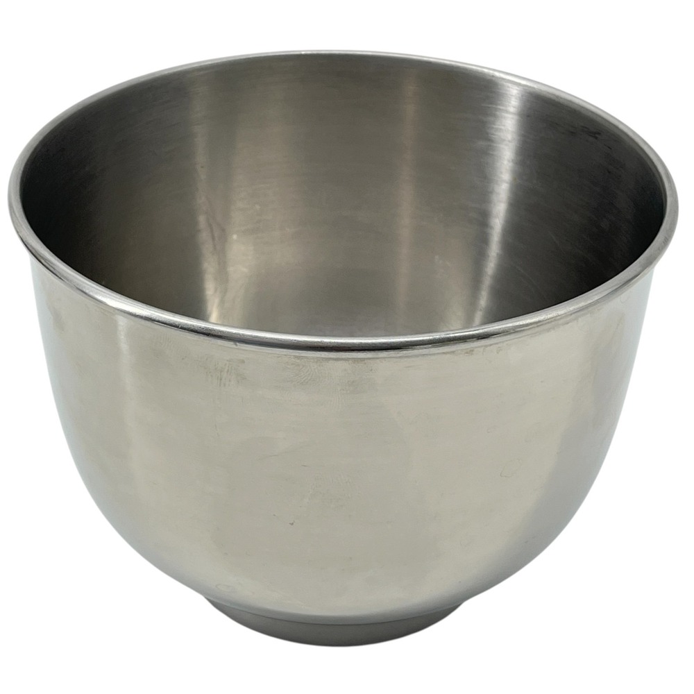 Sunbeam Mixmaster Mixer Stainless Steel Mixing Bowls Pair 4 Qt & 1.5 Qt Vintage - Picture 8 of 10